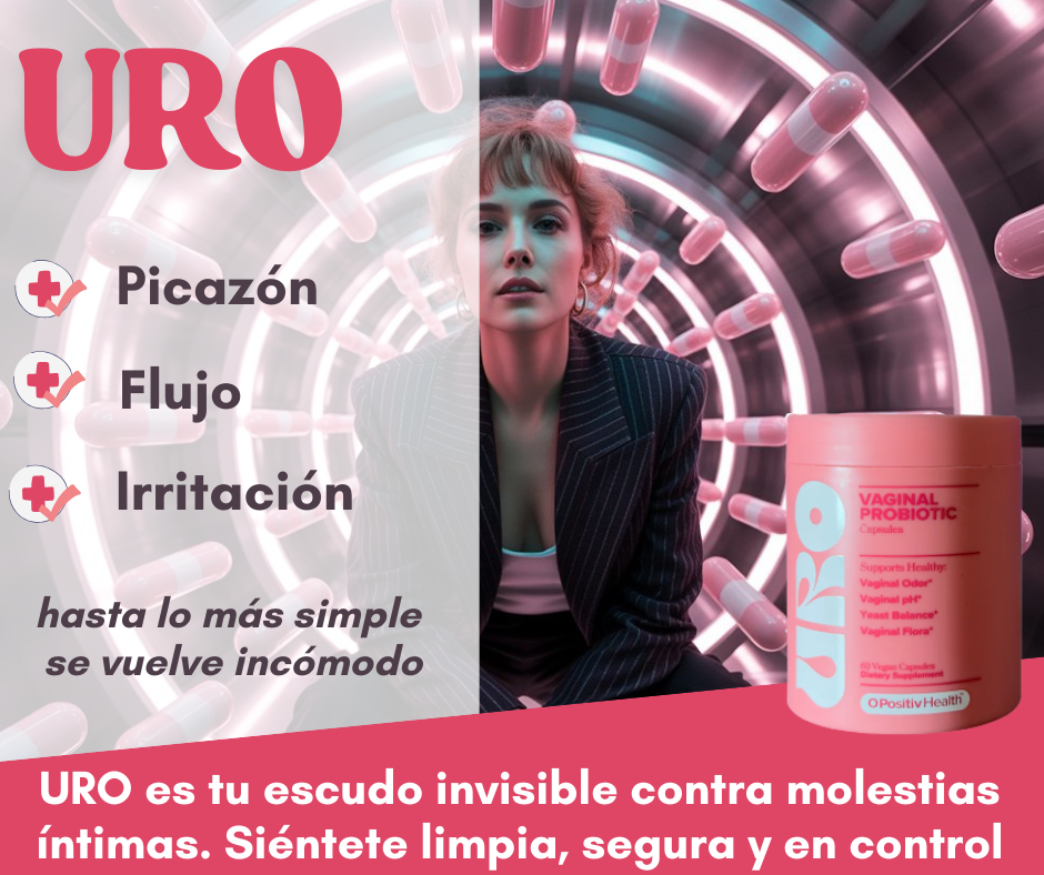 URO Probiótico Vaginal💊 Recupera el equilibrio íntimo de forma natural