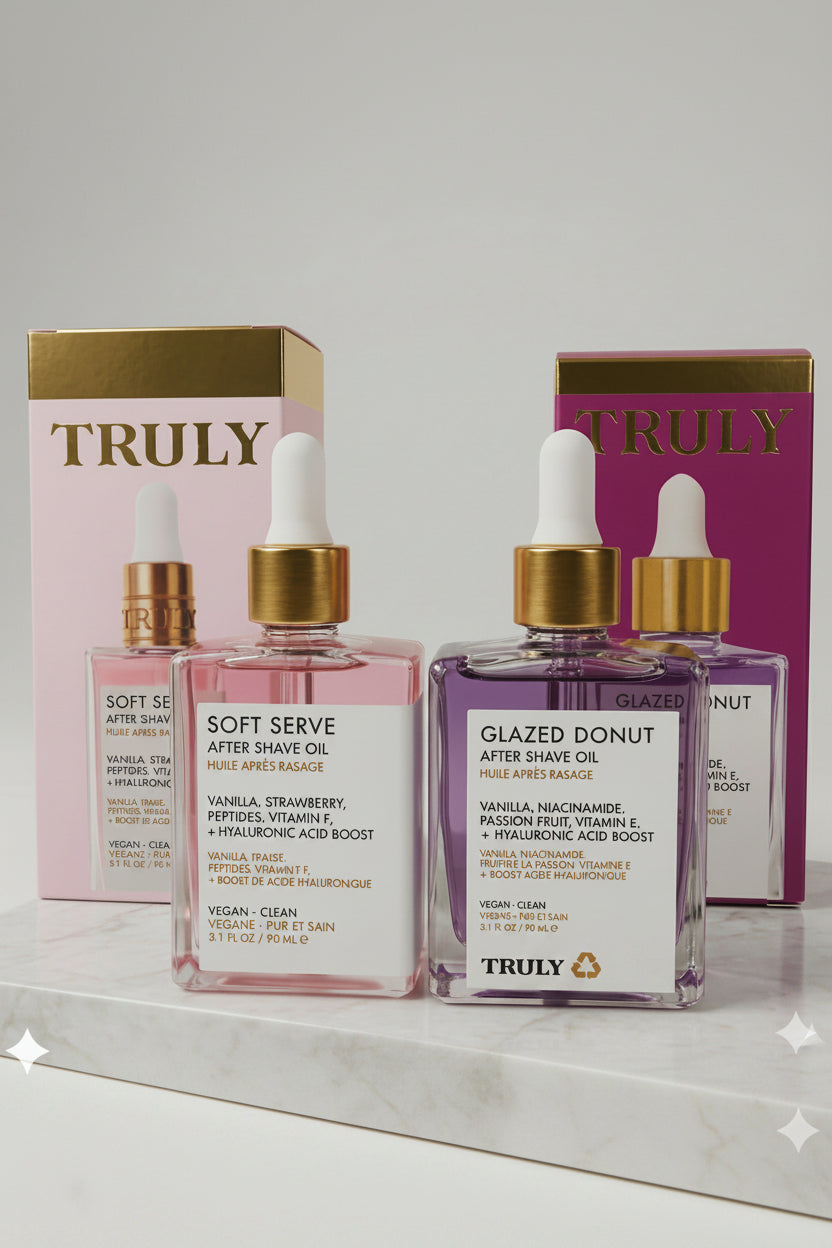 🎁 EL KIT DE TRULY ACLARANTE + HIDRATANTE: Glazed Donut + Soft Serve 🍓🍩