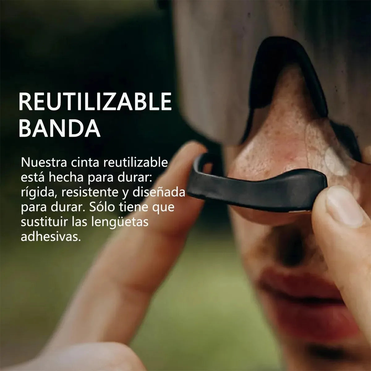 Respira Mejor Desde la Primera Noche🌃 – Dilatador Nasal Profesional👃