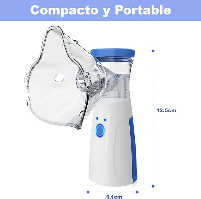 🫁 Nebulizador Portátil– Silencioso y Recargable.🔋