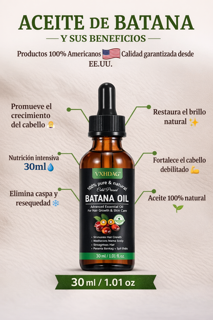 🍃 Batana Oil (100% Puro) – El secreto ancestral para un cabello infinito y saludable 🌿  Aceite de Batana 🍂