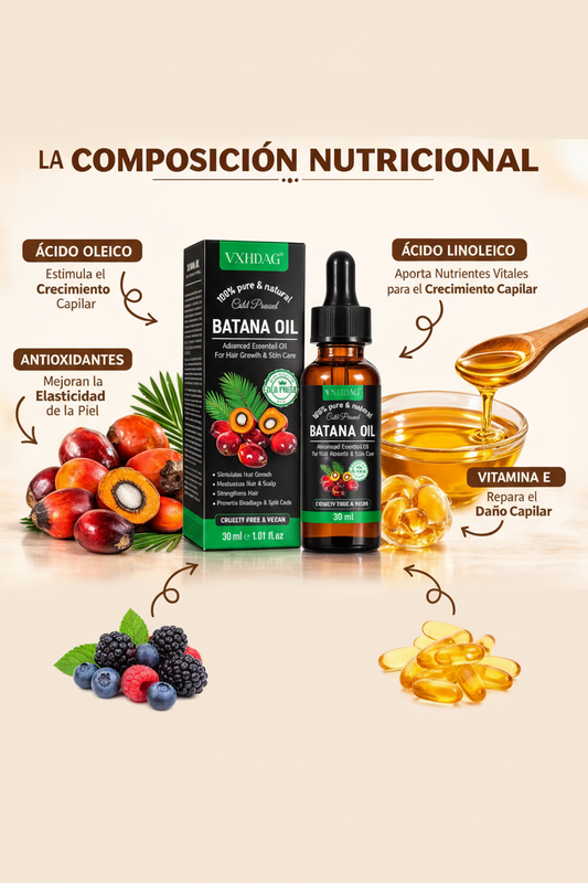 🍃 Batana Oil (100% Puro) – El secreto ancestral para un cabello infinito y saludable 🌿  Aceite de Batana 🍂