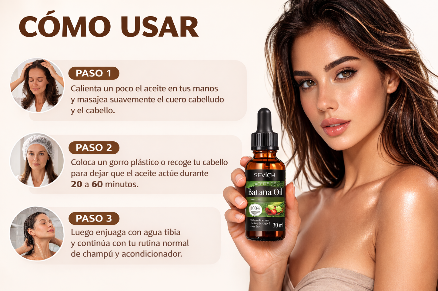 🍃 Batana Oil (100% Puro) – El secreto ancestral para un cabello infinito y saludable 🌿  Aceite de Batana 🍂