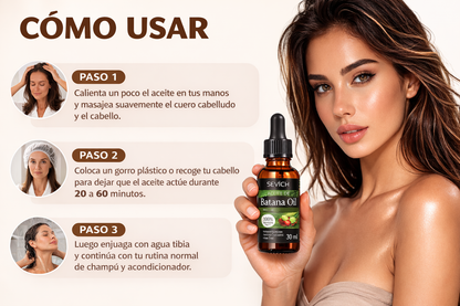 🍃 Batana Oil (100% Puro) – El secreto ancestral para un cabello infinito y saludable 🌿  Aceite de Batana 🍂