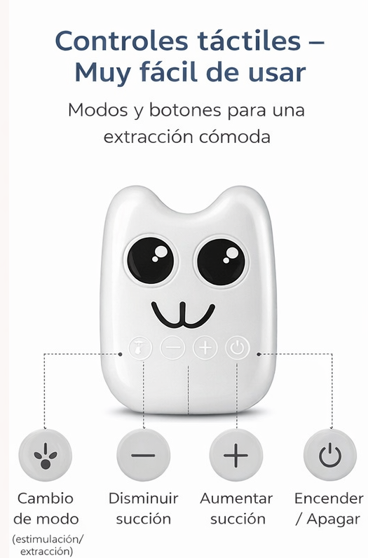 🍼 Extractor de Leche Eléctrico-Portátil Recargable🔋