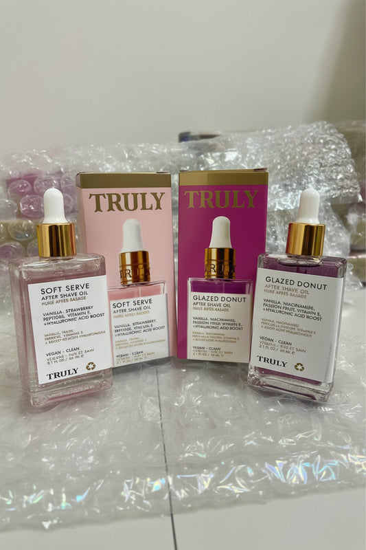 🎁 EL KIT DE TRULY ACLARANTE + HIDRATANTE: Glazed Donut + Soft Serve 🍓🍩