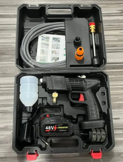 Hidrolavadora Inalámbrica 48V ⚡+2 Baterías 🔋 | 50 min de Uso ⏱️ Potencia Inalámbrica que se Nota 💦