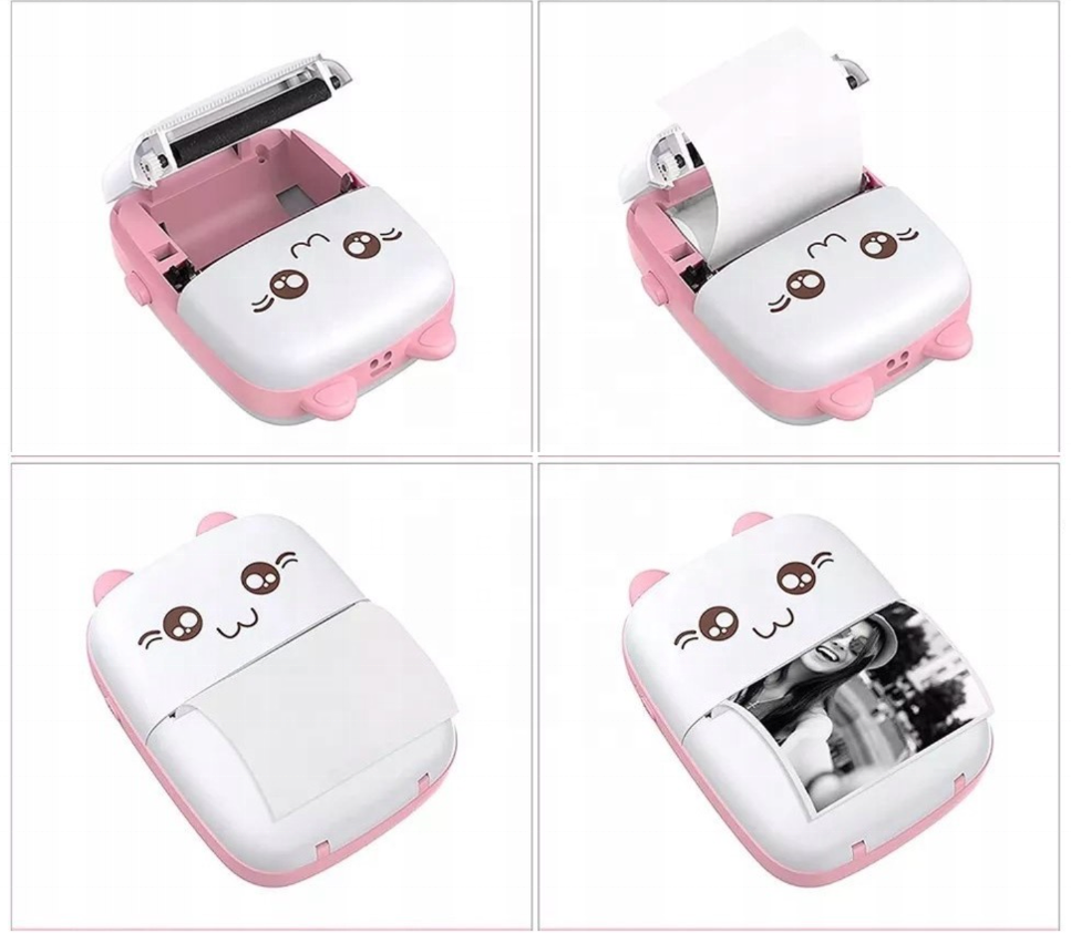 Mini Impresora Térmica Portátil - Sin Tinta 📸✨
