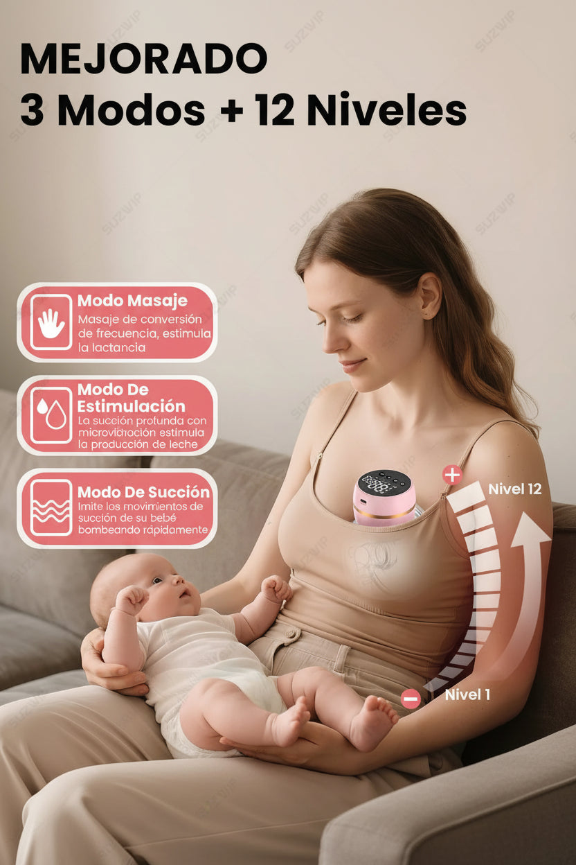 🍼 Extractor de Leche Materna Recargable Inteligente⭐