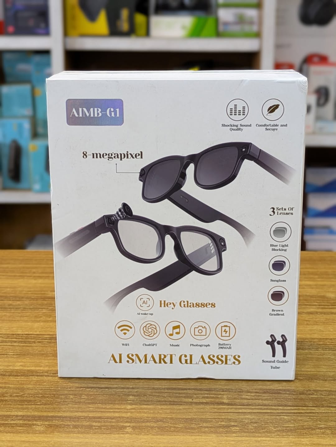😎📸 GAFAS INTELIGENTES CON CÁMARA HD + AUDIO INTEGRADO 📸🎧– GRABA TODO SIN USAR LAS MANOS