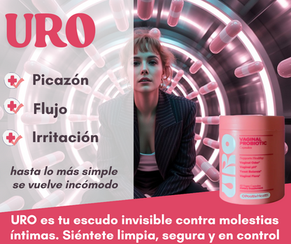 URO Probiótico Vaginal💊   Recupera el equilibrio íntimo de forma natural