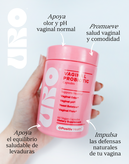 URO Probiótico Vaginal💊   Recupera el equilibrio íntimo de forma natural