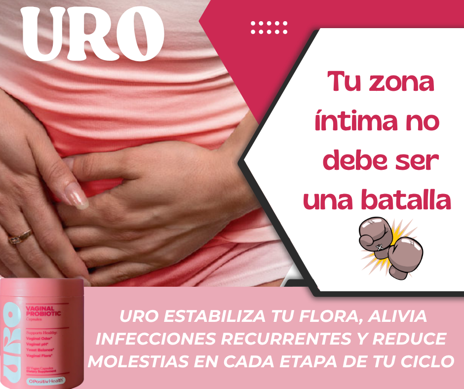 URO Probiótico Vaginal💊   Recupera el equilibrio íntimo de forma natural
