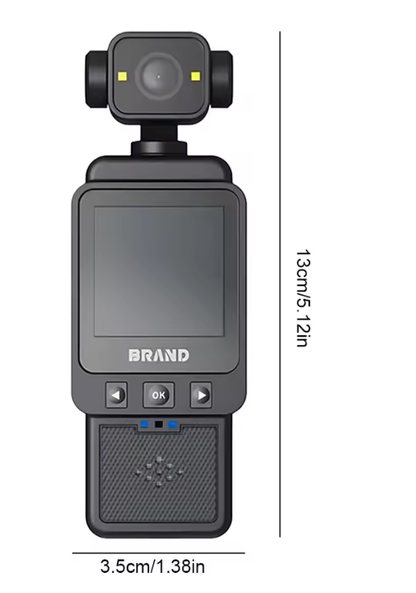 🎥Cámara Portátil Inteligente con Pantalla –Graba Todo en Alta Definición Donde Sea