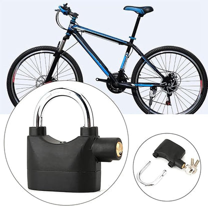 CANDADO INTELIGENTE CON ALARMA Y CON LLAVES DE ALTA SEGURIDAD