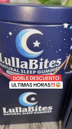 Lullabites™ – Gomitas para apoyar tu rutina de descanso🍬🌙| Sin Melatonina