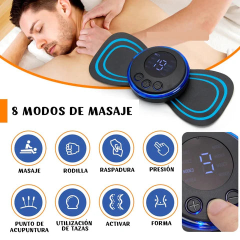 💆‍♂️ Masajeador Muscular EMS Portátil – Alivio, Relax y Recuperación al Instante.
