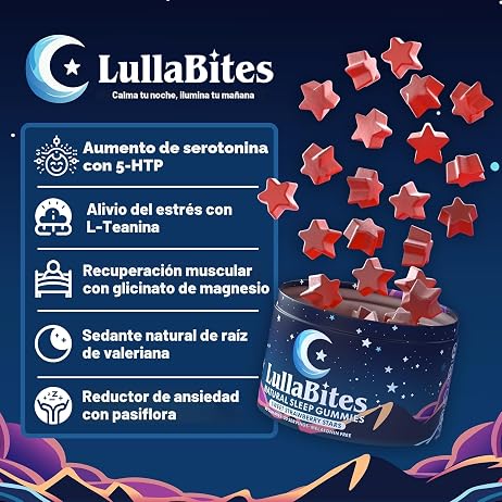 Lullabites™ – Gomitas para apoyar tu rutina de descanso🍬🌙| Sin Melatonina