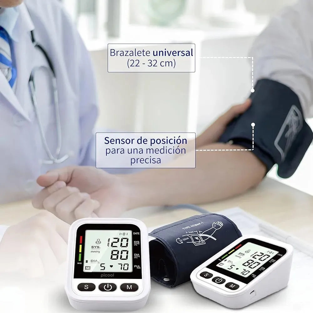 🩺Tensiómetro Digital de Brazo – Precisión Profesional en Casa