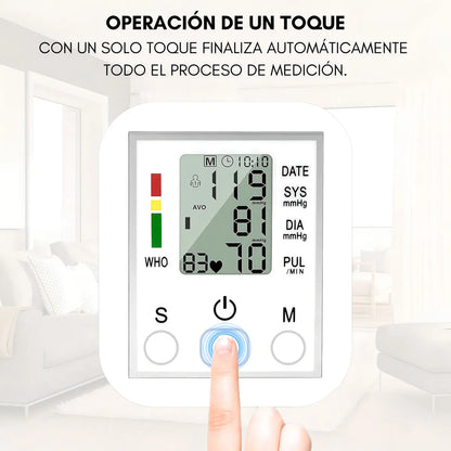 🩺Tensiómetro Digital de Brazo – Precisión Profesional en Casa